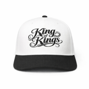 Embroidered "King of Kings" - Five Panel Two Tone Cap